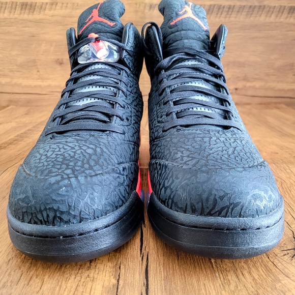 Nike Air Jordan 5 Retro 3Lab5 Infrared 2013 #599581 010 Men's Size 12 New - Picture 6 of 12